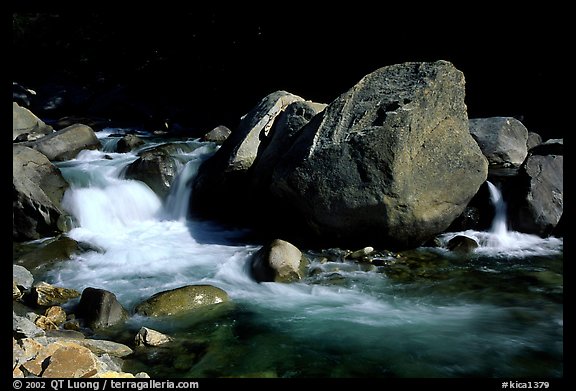 South Fork of  Kings River. Giant Sequoia National Monument, Sequoia National Forest, California, USA (color)