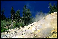 Sulphur works thermal area. Lassen Volcanic National Park ( color)