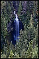 Martha Falls. Mount Rainier National Park, Washington, USA.