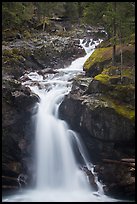 Silver Falls. Mount Rainier National Park ( color)