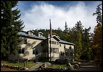 Golden West Visitor Center, Stehekin, North Cascades National Park Service Complex. Washington, USA.