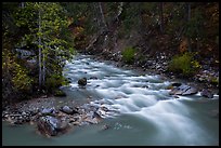 Agnes Creek, Glacier Peak Wilderness.  ( color)