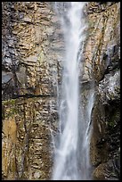 Upper Rainbow Falls, Stehekin, North Cascades National Park Service Complex.  ( color)