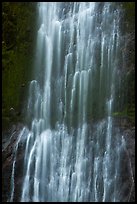 Marymere Falls close-up. Olympic National Park ( color)
