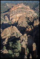 Balconies and Machete Ridge. Pinnacles National Park ( color)