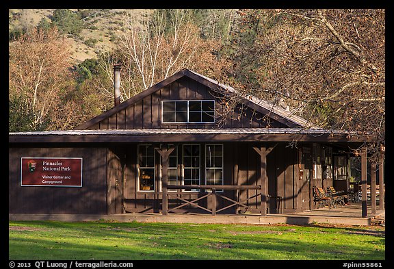 Visitor center and camp store. Pinnacles National Park (color)