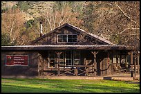 Visitor center and camp store. Pinnacles National Park, California, USA.