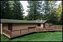 Hiouchi Information center. Redwood National Park ( color)