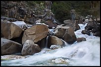 Marble fork of Kaweah River in spring. Sequoia National Park ( color)