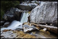 Cascade in Marble falls of Kaweah River. Sequoia National Park ( color)