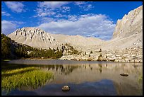 Timberlane Lake and Mt Whitney, late afternoon. Sequoia National Park ( color)