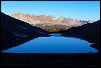 Guitar Lake and Mt Young. Sequoia National Park ( color)