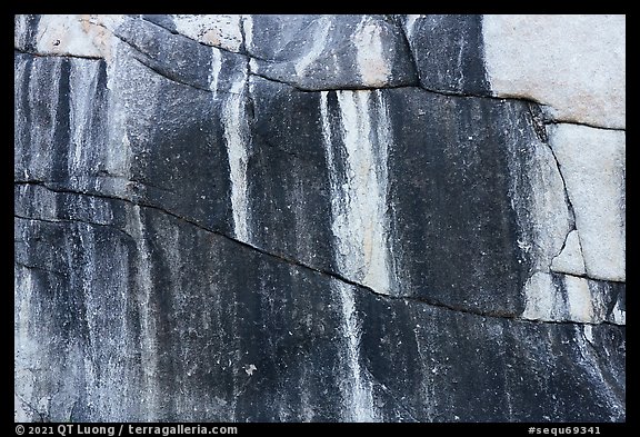 Granite detail. Sequoia National Park (color)
