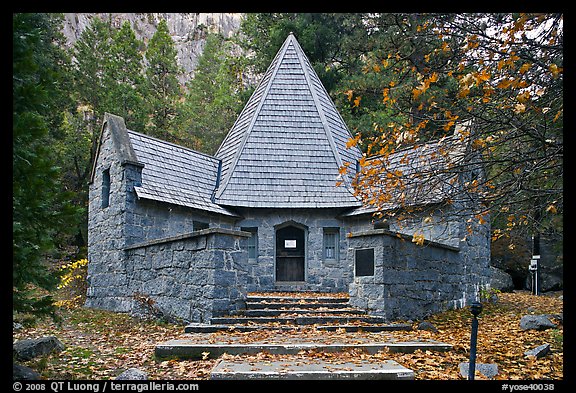 Le Conte Memorial. Yosemite National Park (color)