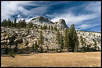 Meadow and Mount Hoffman. Yosemite National Park ( color)