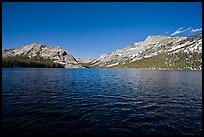 Tenaya Lake, afternoon. Yosemite National Park ( color)