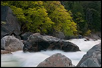 Merced River whitewater in spring. Yosemite National Park ( color)