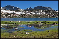 Evelyn Lake. Yosemite National Park ( color)