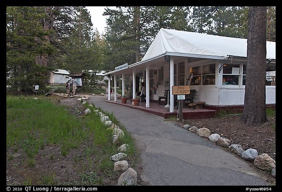 Tuolumne Lodge dining room. Yosemite National Park (color)