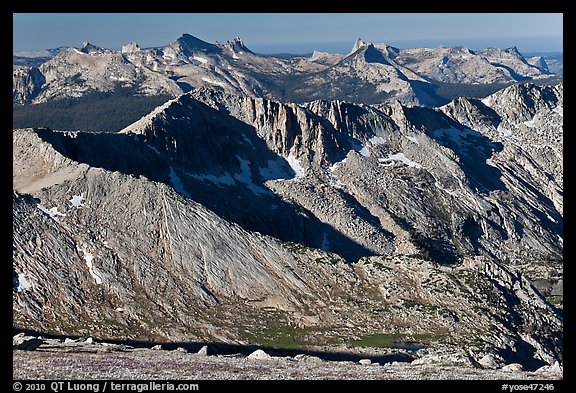 Granite mountains and domes. Yosemite National Park, California, USA.