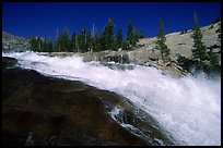 Le Conte falls of the Tuolumne River. Yosemite National Park ( color)