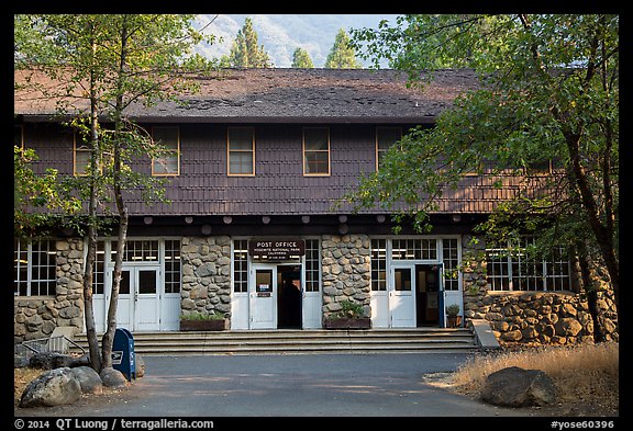 Post Office. Yosemite National Park, California, USA.