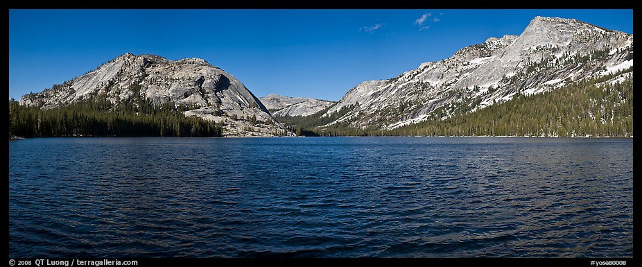 Tioga Lake. Yosemite National Park (color)