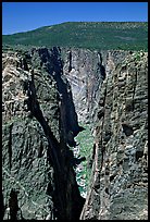 The Narrows, North Rim. Black Canyon of the Gunnison National Park, Colorado, USA.