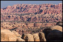 The Needles seen from the Doll House. Canyonlands National Park ( color)