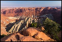 Crater of Upheaval Dome. Canyonlands National Park ( color)