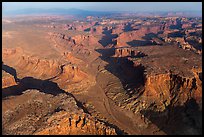 Aerial view of Taylor Canyon. Canyonlands National Park ( color)