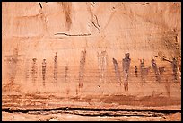 Harvest Scene pictograph panel. Canyonlands National Park ( color)