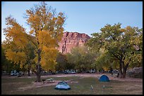 Fruita Campground at dusk. Capitol Reef National Park ( color)