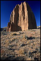 Temple of the Moon, Cathedral Valley, morning. Capitol Reef National Park ( color)