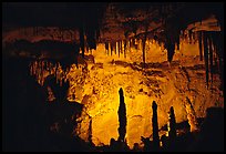 Stalactites and Stalacmites, Lehman Caves. Great Basin National Park ( color)