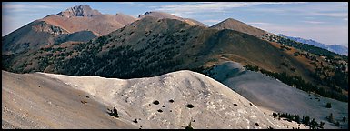 Snake Range ridge top. Great Basin National Park (Panoramic color)