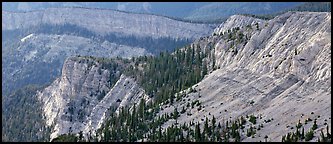 Limestone cliffs. Great Basin National Park (Panoramic color)