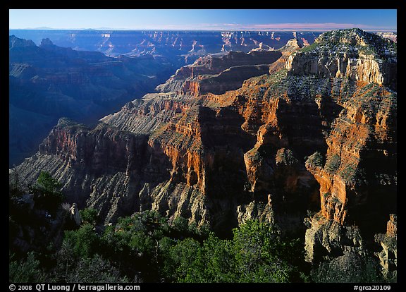 Canyon landscape. Grand Canyon  National Park (color)