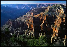 Canyon landscape. Grand Canyon  National Park ( color)