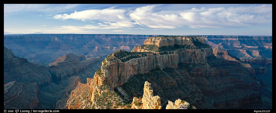 Canyon landscape from Cape Royal. Grand Canyon National Park (color)
