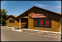 Desert View visitor center by night. Grand Canyon National Park ( color)