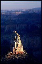Mount Hayden from Point Imperial, late afternoon. Grand Canyon National Park ( color)