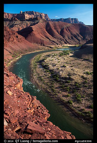 Unkar rapids. Grand Canyon National Park (color)
