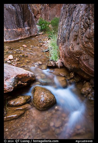Clear Creek gorge. Grand Canyon National Park (color)
