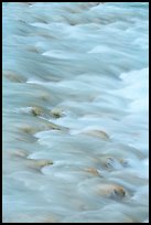 Flowing water over tufa deposits in Little Colorado River. Grand Canyon National Park ( color)