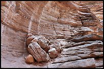 Tilted strata in Blacktail Canyon illustrate dramatic tectonic uplift and erosion over millions of years. Grand Canyon National Park ( color)