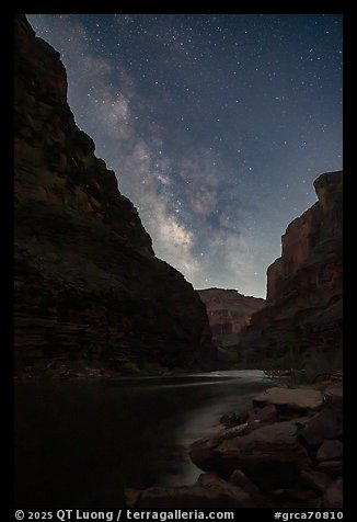 Milky Way from Last Chance Camp. Grand Canyon National Park (color)