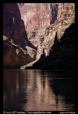 Early light, shadows and reflections. Grand Canyon National Park (color)