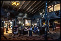Gift shop and main lobby, El Tovar. Grand Canyon National Park ( color)