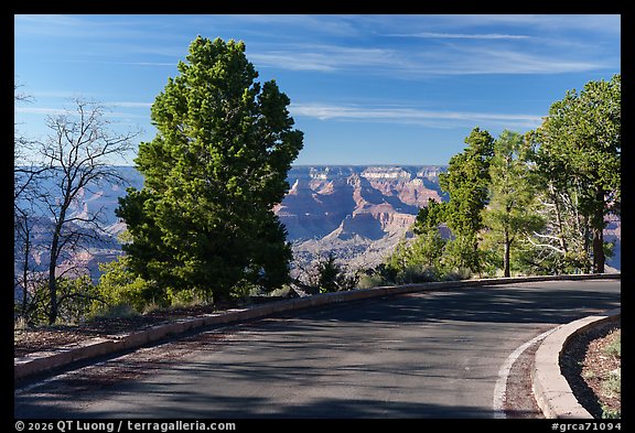 Grandview Point loop. Grand Canyon National Park (color)